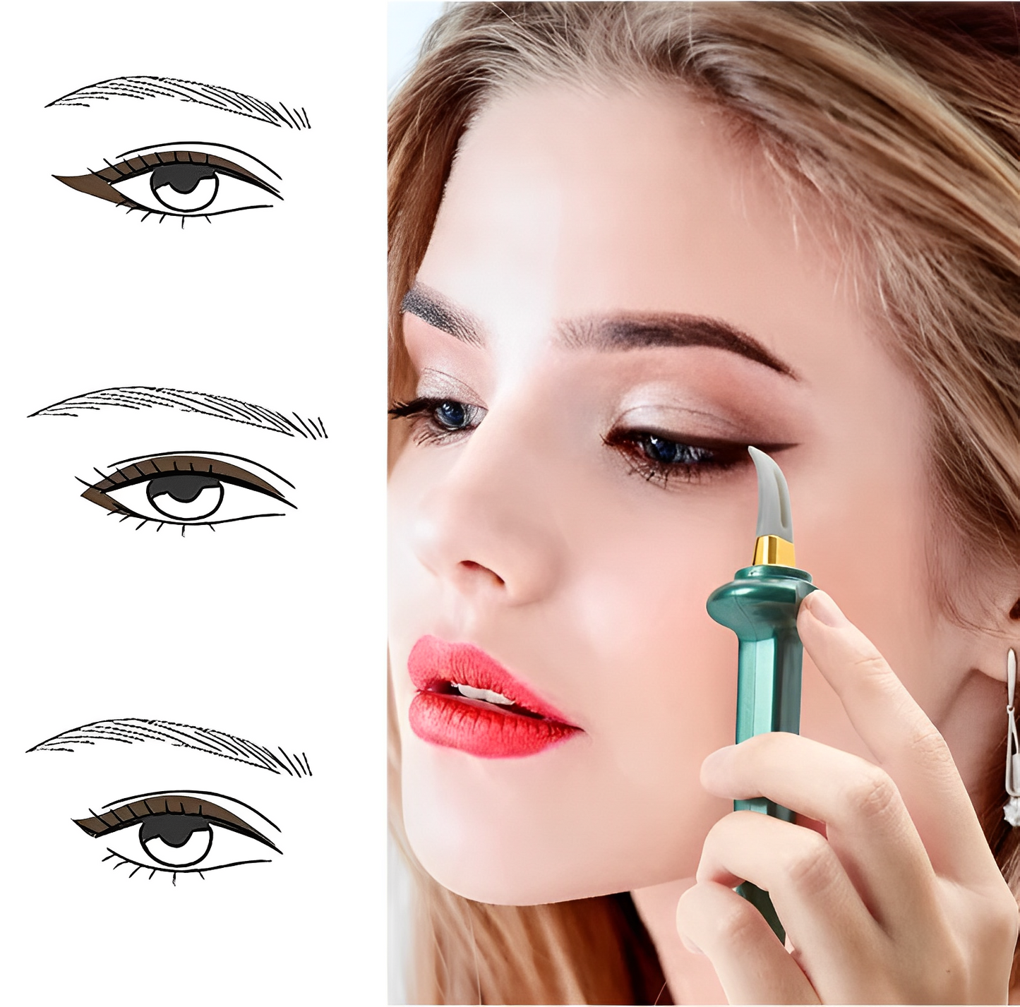 Flawless Eyeliner Set with Eyeliner Cream
