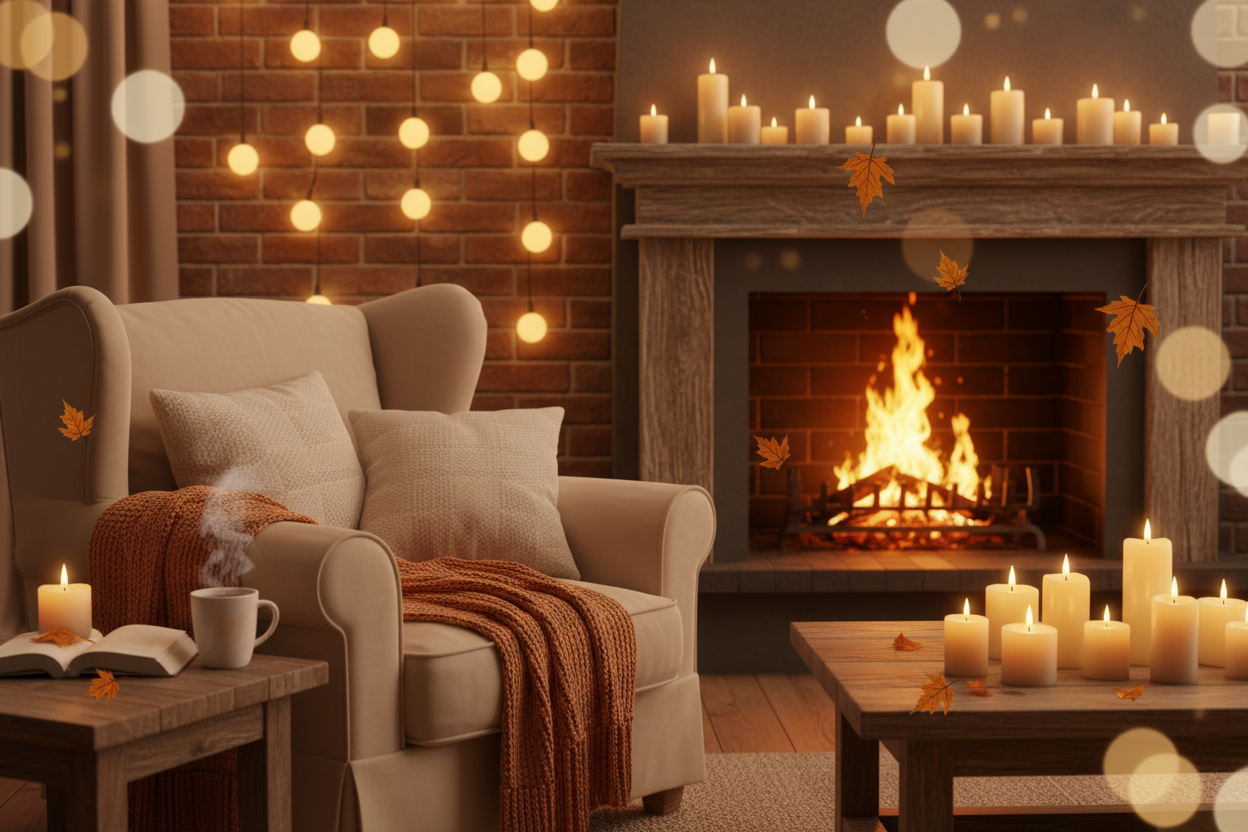 make cozy with nice atmosphere animation